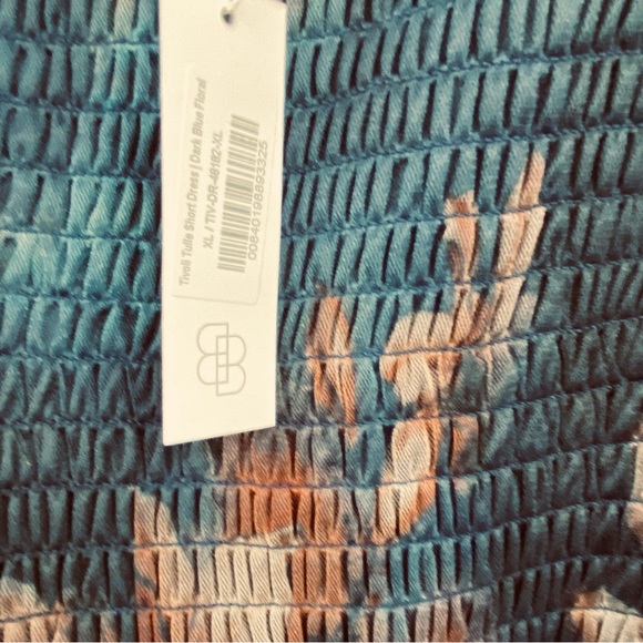 NEW Baltic Born Tivoli Tulle Short Floral Flowy Sheer Sleeve Dress Size XL - Picture 5 of 9